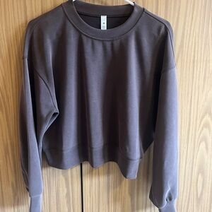 Lululemon Softstreme Perfectly Oversized Cropped Crew